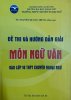 Đề thi và hướng dẫn giải môn toán vào lớp 10 thpt chuyên ngoại ngữ, môn ngữ văn.jpg