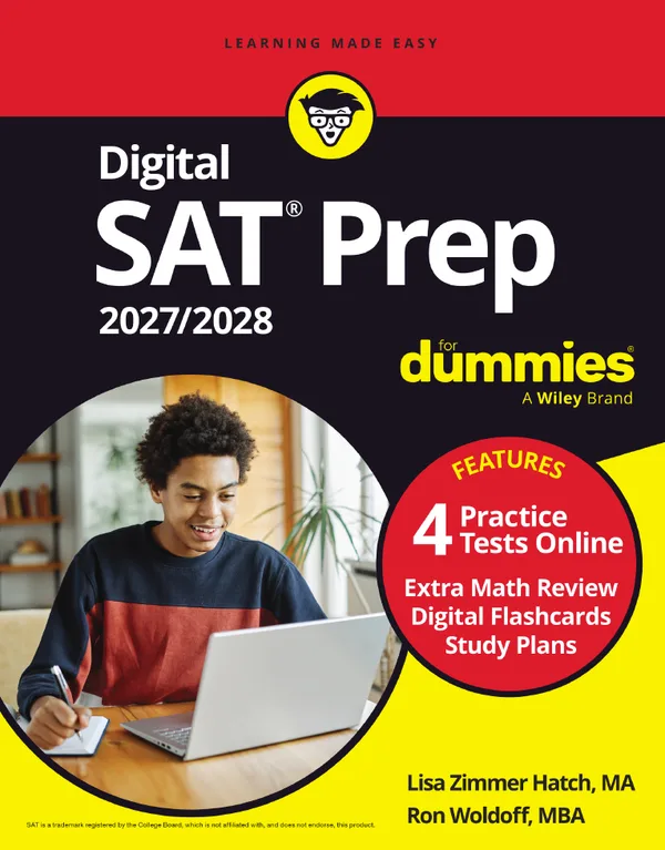Digital SAT Prep 2027/2028 for dummies, 4 practice tests online