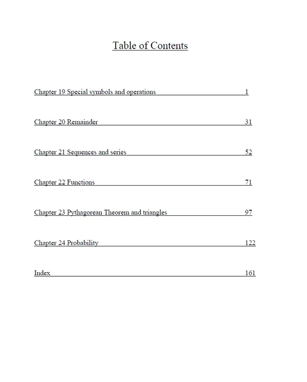 American Mathematics Competitions (AMC 8) Vol 4
