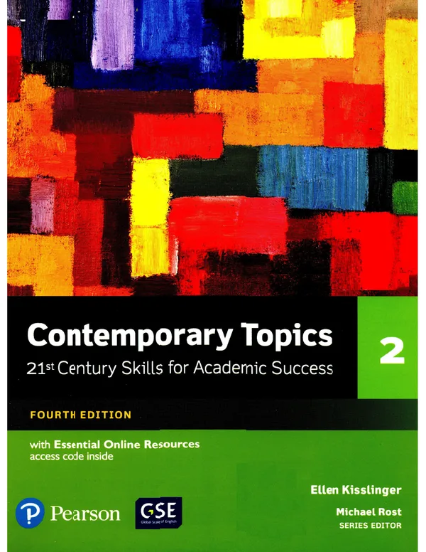 Contemporary topics 2 Answer key + Teacher's resources (fourth edition) 4th, 21th century skills for